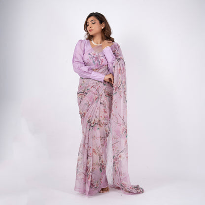 Amaris Pure Chiffon Saree