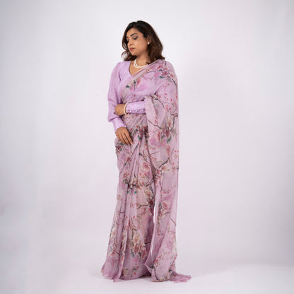 Amaris Pure Chiffon Saree