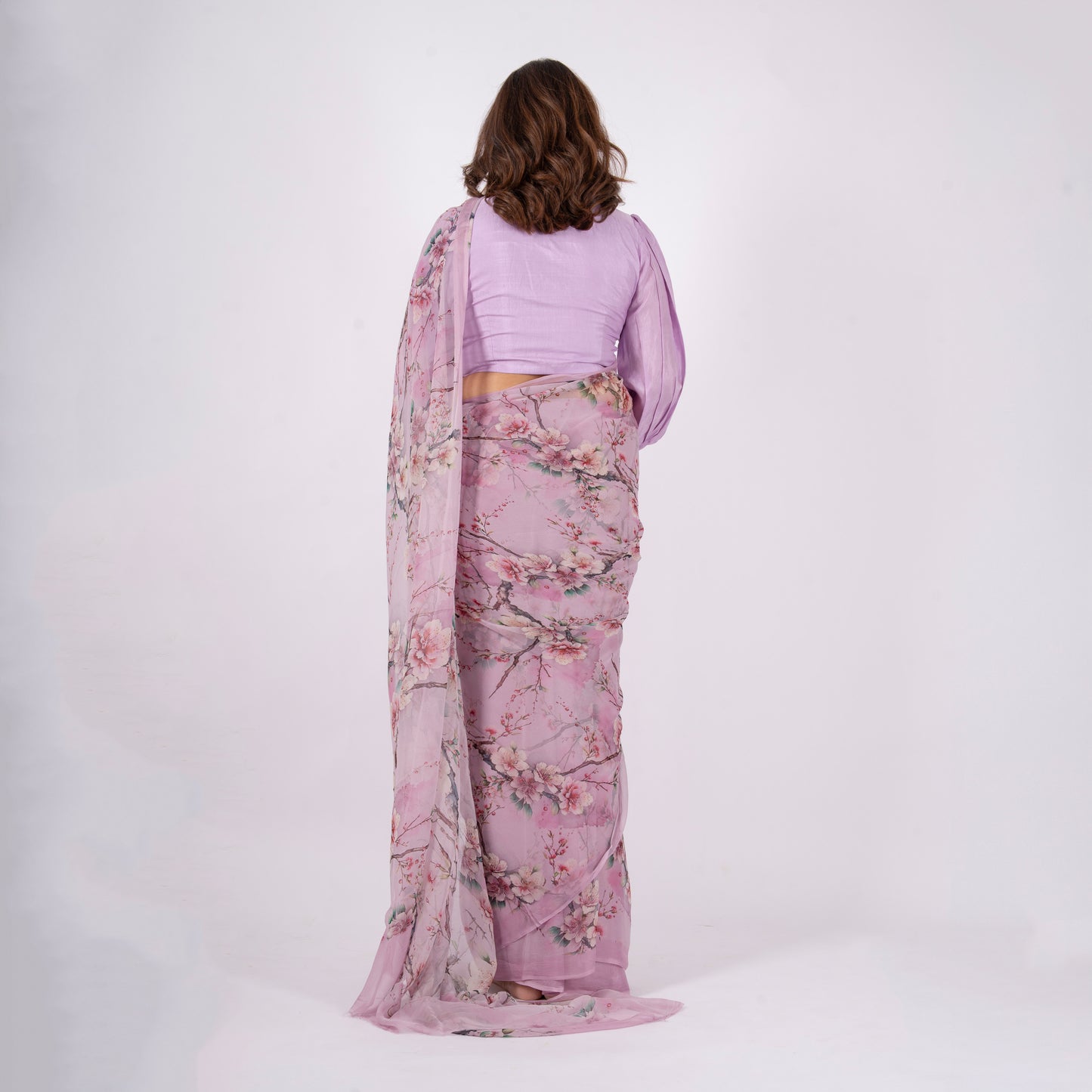 Amaris Pure Chiffon Saree