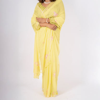 Celina Pure Chiffon Saree