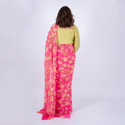 Elysia Pure Chiffon Saree