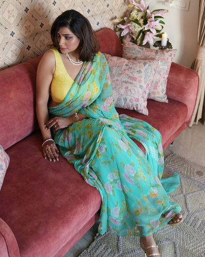 Selene Pure Chiffon Saree