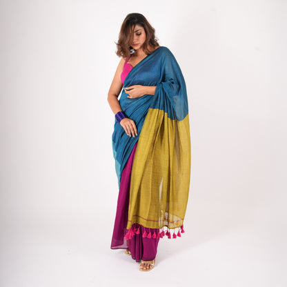 Full Swag Acrylic Cotton Saree