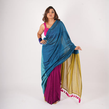 Full Swag Acrylic Cotton Saree