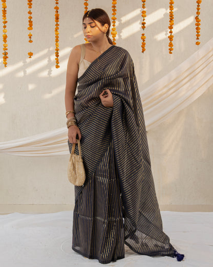 Raag Cotton Zari Saree