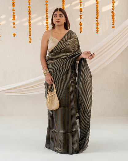 Saanjh Cotton Zari Saree