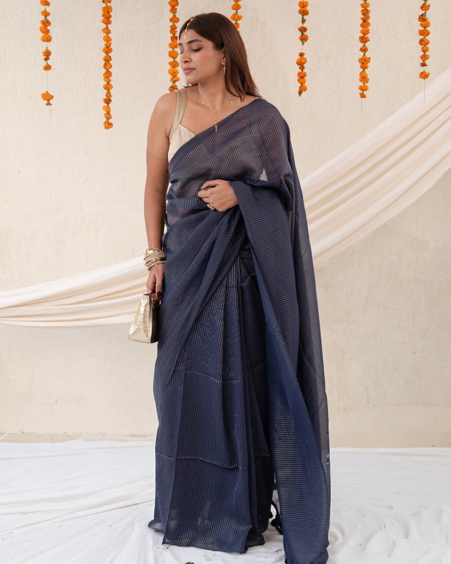 Magic At Midnight Mul Saree