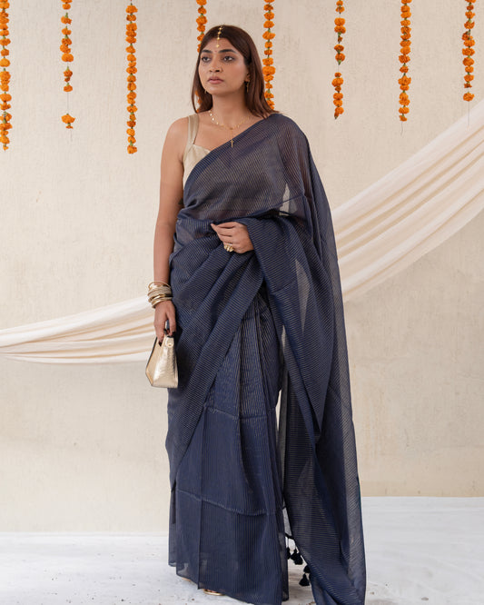 Magic At Midnight Mul Saree