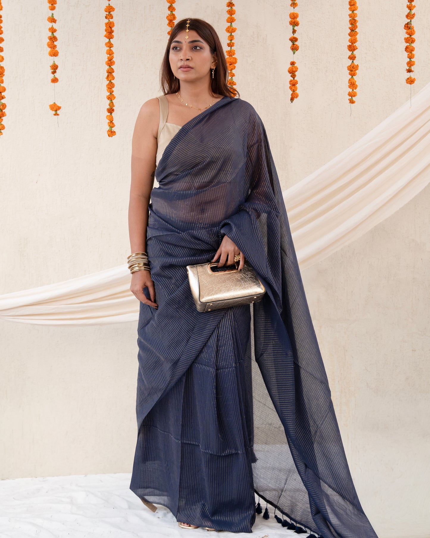 Magic At Midnight Mul Saree