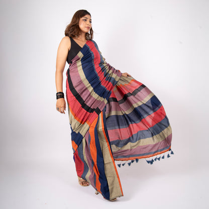 Urban Tide Acrylic Cotton Saree