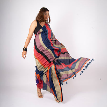 Urban Tide Acrylic Cotton Saree