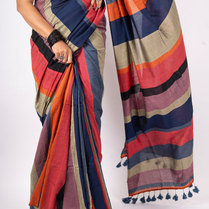Urban Tide Acrylic Cotton Saree