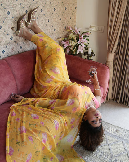 Liora Pure Chiffon Saree