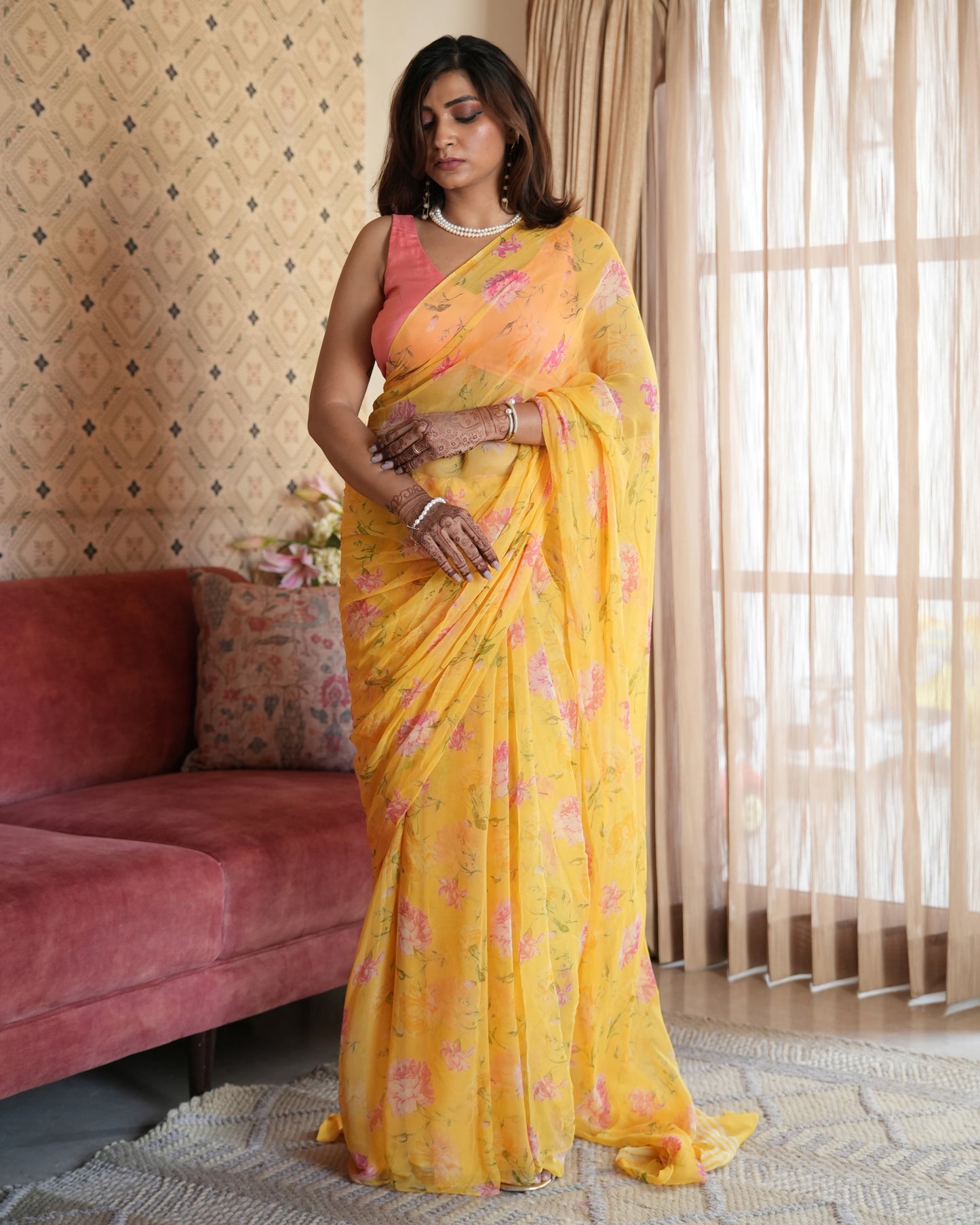 Liora Pure Chiffon Saree
