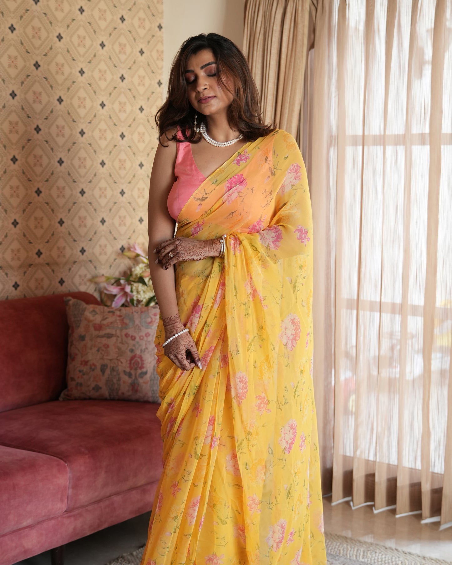 Liora Pure Chiffon Saree