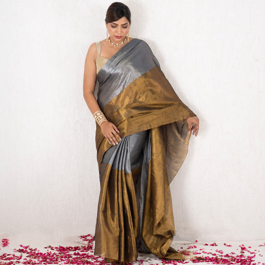 Amaira Mulmul Tissue Saree