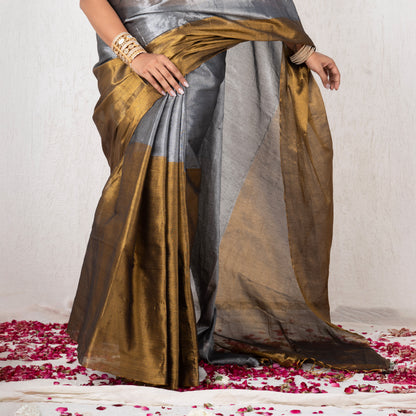 Amaira Mulmul Tissue Saree
