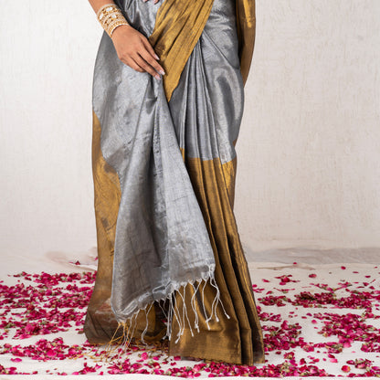 Amaira Mulmul Tissue Saree