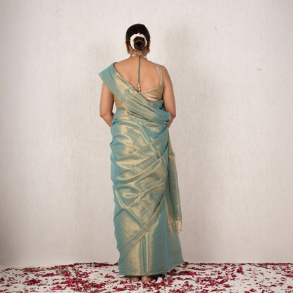 Avya Mulmul Tissue Saree