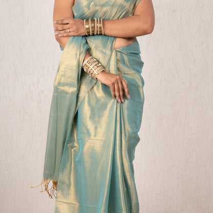 Avya Mulmul Tissue Saree