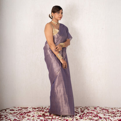 Tarini Mulmul Tissue Saree