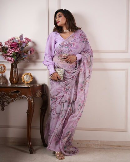 Amaris Pure Chiffon Saree