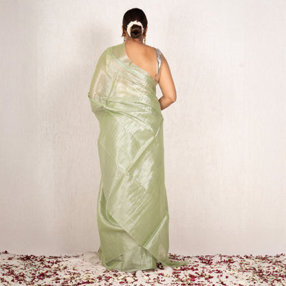 Zenya Mulmul Tissue Saree