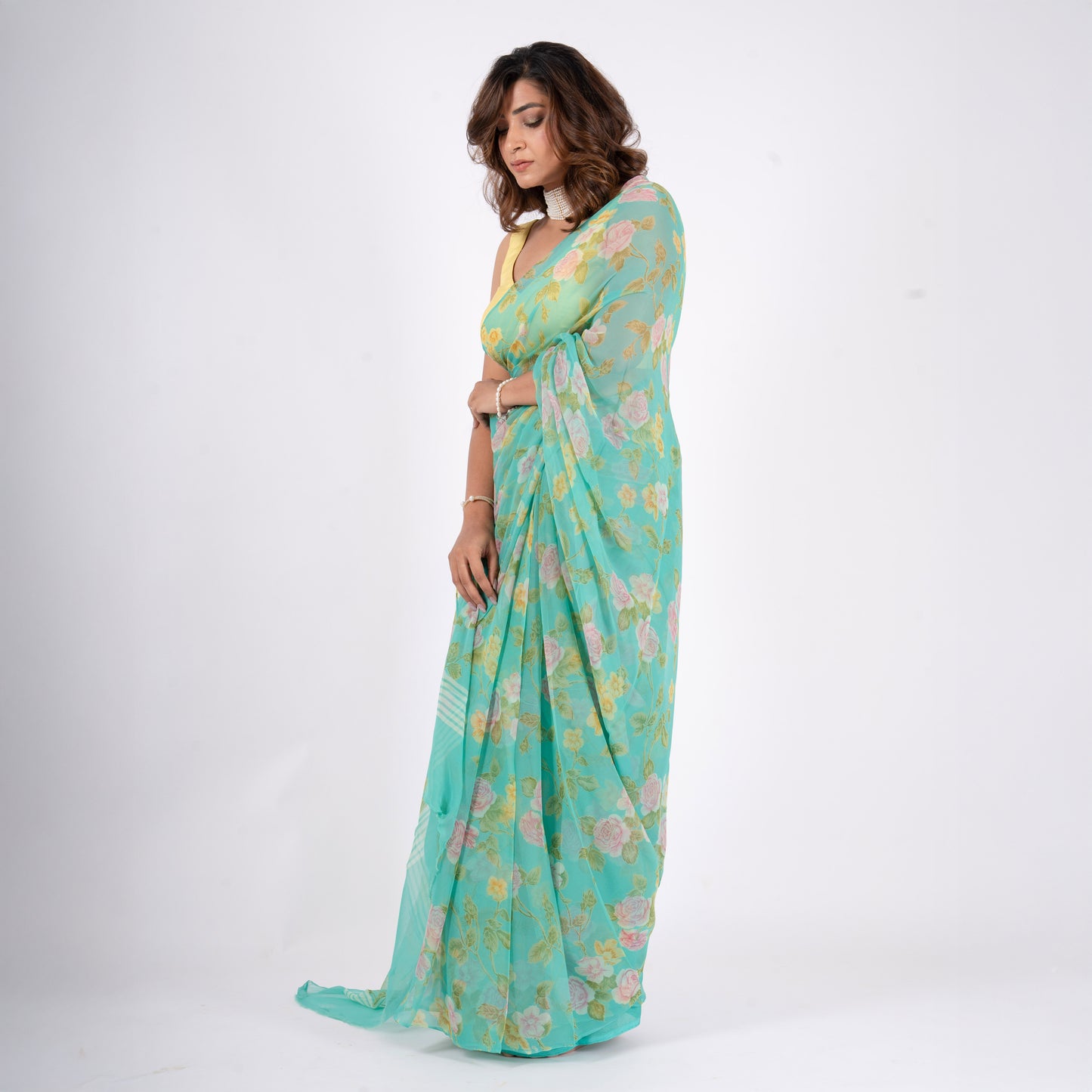 Selene Pure Chiffon Saree