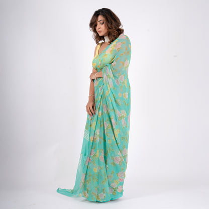 Selene Pure Chiffon Saree