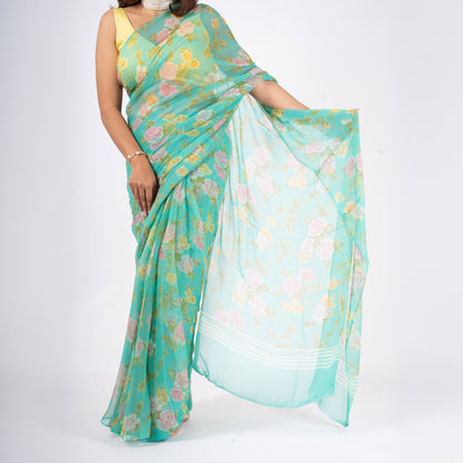 Selene Pure Chiffon Saree