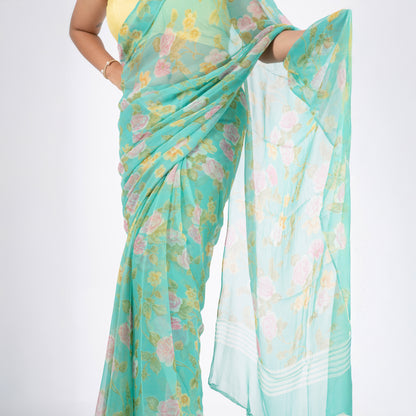 Selene Pure Chiffon Saree