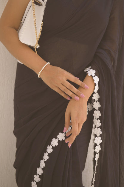Nyx Fleur Mul Saree - Mayin India 