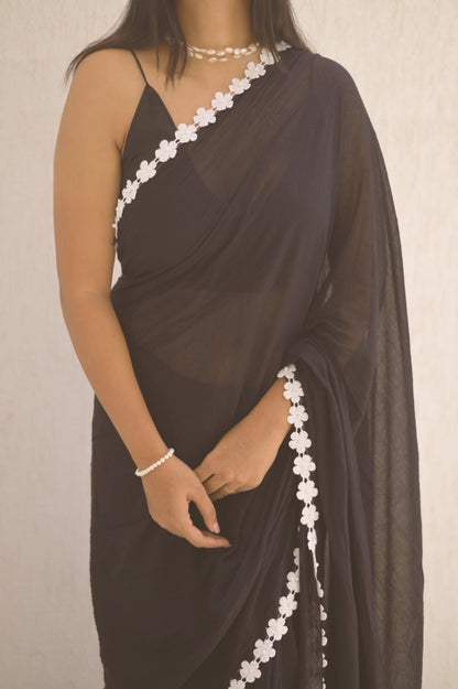 Nyx Fleur Mul Saree - Mayin India 
