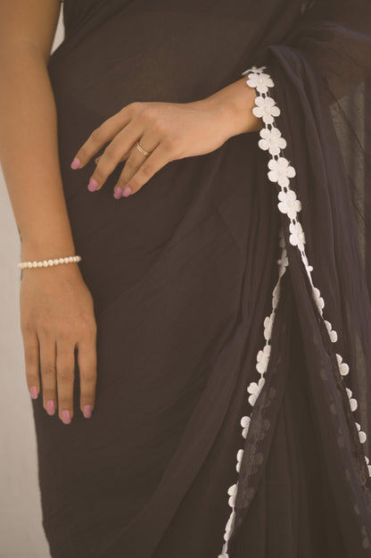 Nyx Fleur Mul Saree - Mayin India 