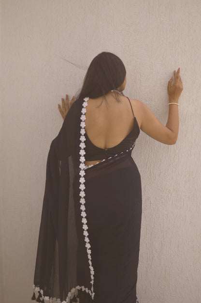 Nyx Fleur Mul Saree - Mayin India 