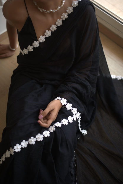 Nyx Fleur Mul Saree - Mayin India 