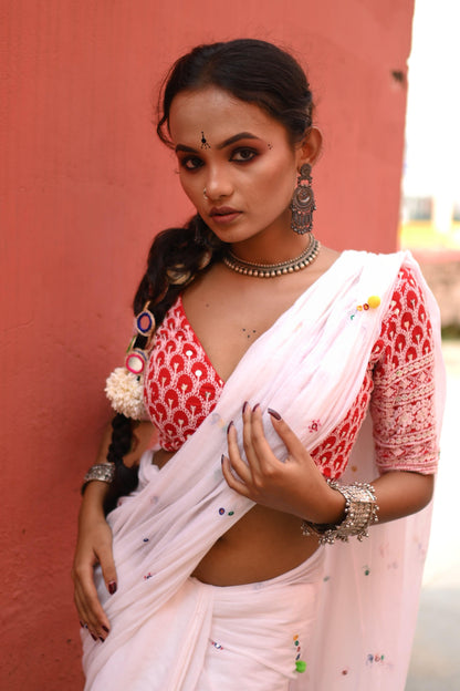 Mohe Rang de Mul Saree