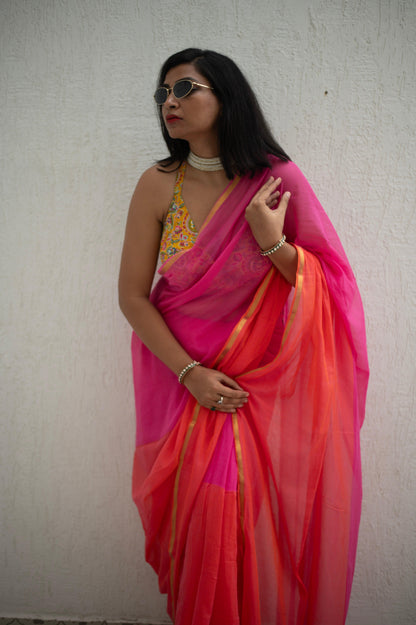 Haseen Dilruba Mul Saree