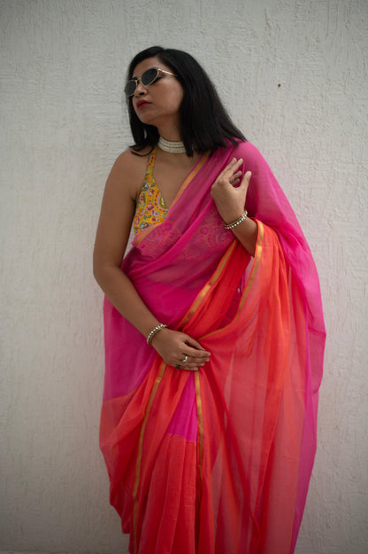 Haseen Dilruba Mul Saree