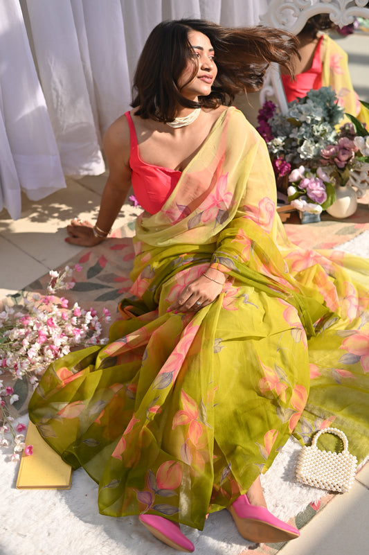 Olivia Chiffon Saree