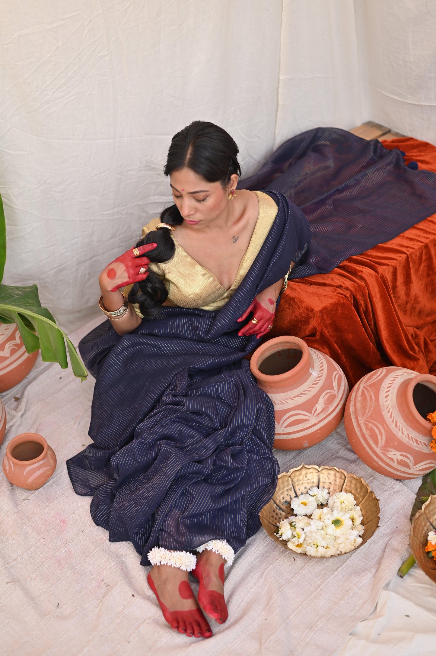 Magic At Midnight Mul Saree