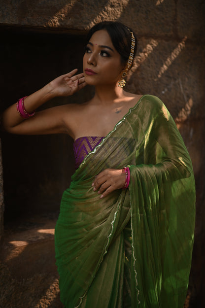 Modern Queen Tissue Saree