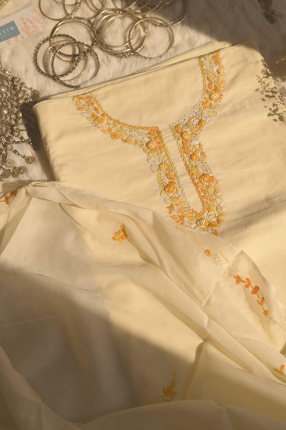 Pakiza Handembroidered Suit Set - Mayin India 
