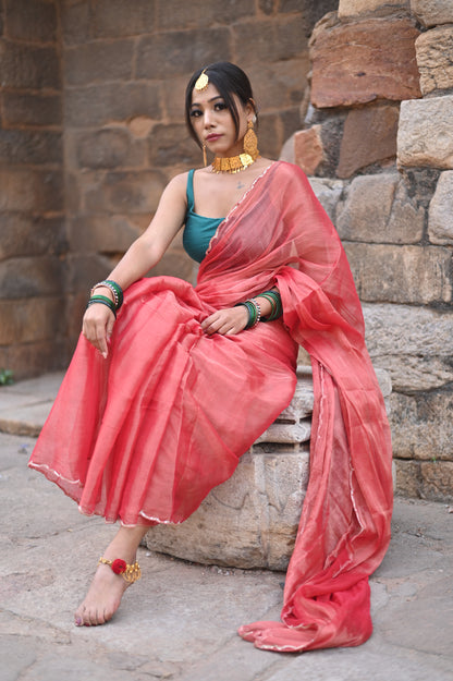 Reigning Queen Tissue Saree