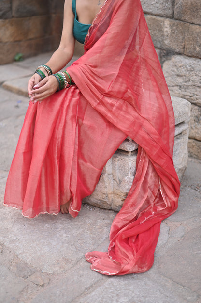 Reigning Queen Tissue Saree
