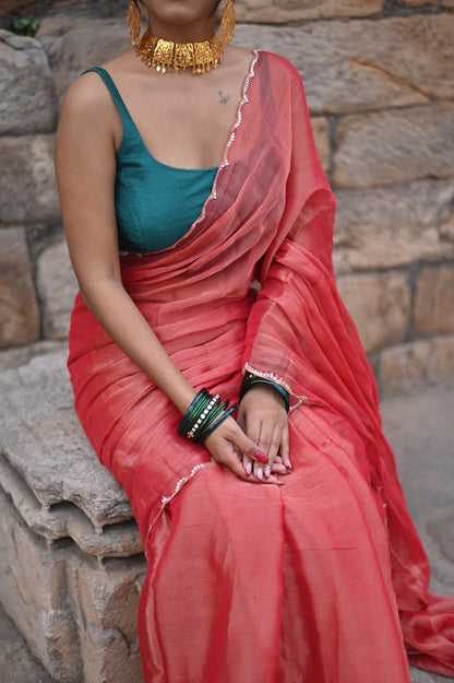 Reigning Queen Tissue Saree