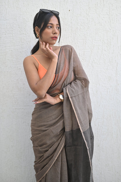 Pretty Brown Eyes Saree
