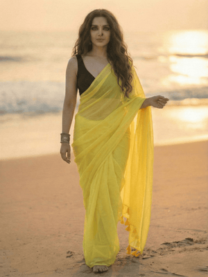 Lemonade Mul Saree