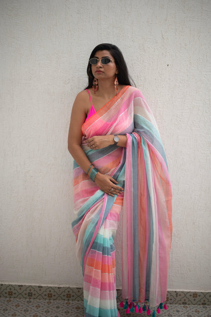 Joy Palette Mul Saree