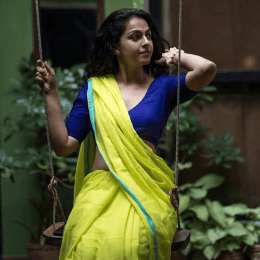 Limelight Mulmul Saree